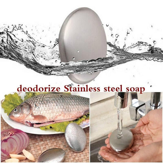 Stainless Steel Odor Remover Hand Bar🧼✨