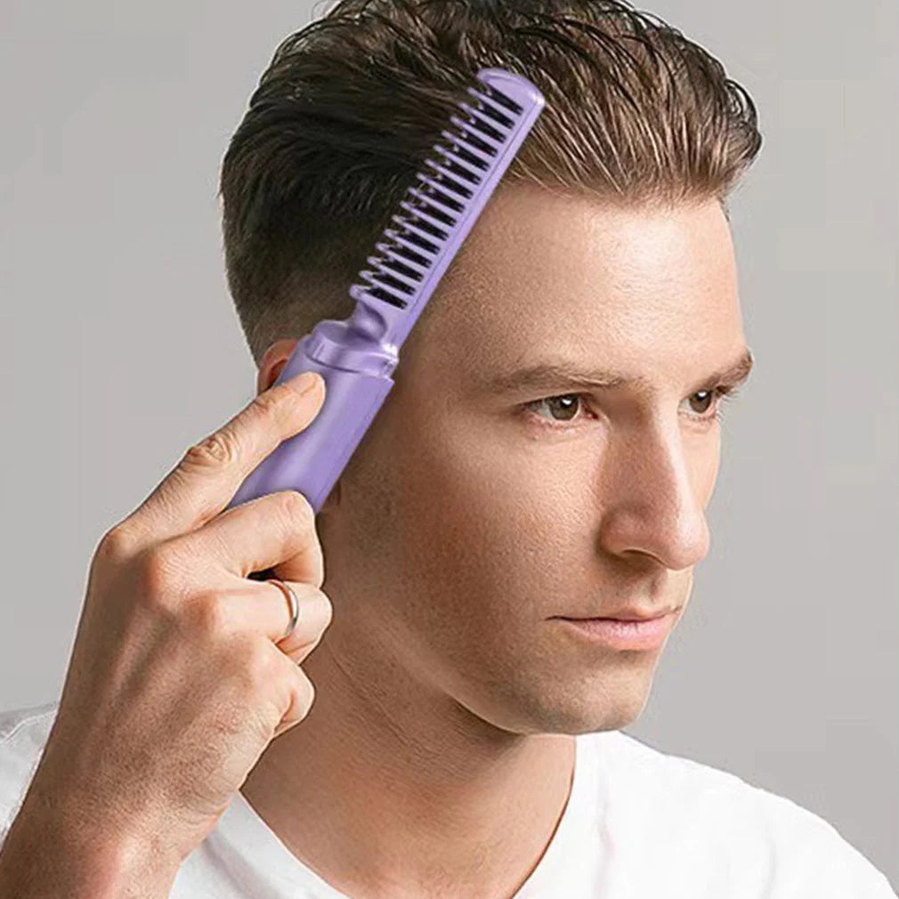 🌟 Rechargeable Hot Comb Hair Straightener💇♀️🔥