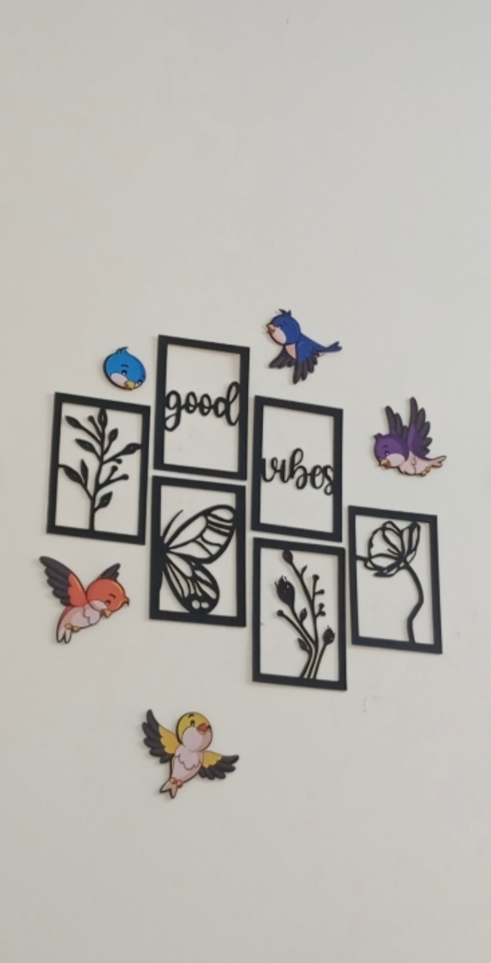 Wooden Black Décor Frames 🦋